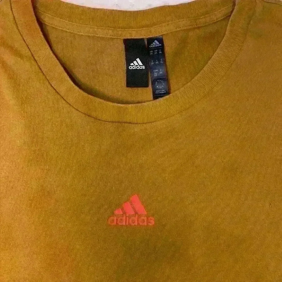 Adidas tan tie dye shirt sz 2xl casual 90s y2k unique colorful comfy *washwear - Picture 2 of 7